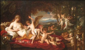 Cupid Stung by a bee